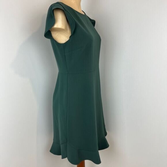 Ann Taylor LOFT Women's Size 2 Pale Green Sleeveless Knee Length Workwear Dress - Picture 2 of 14